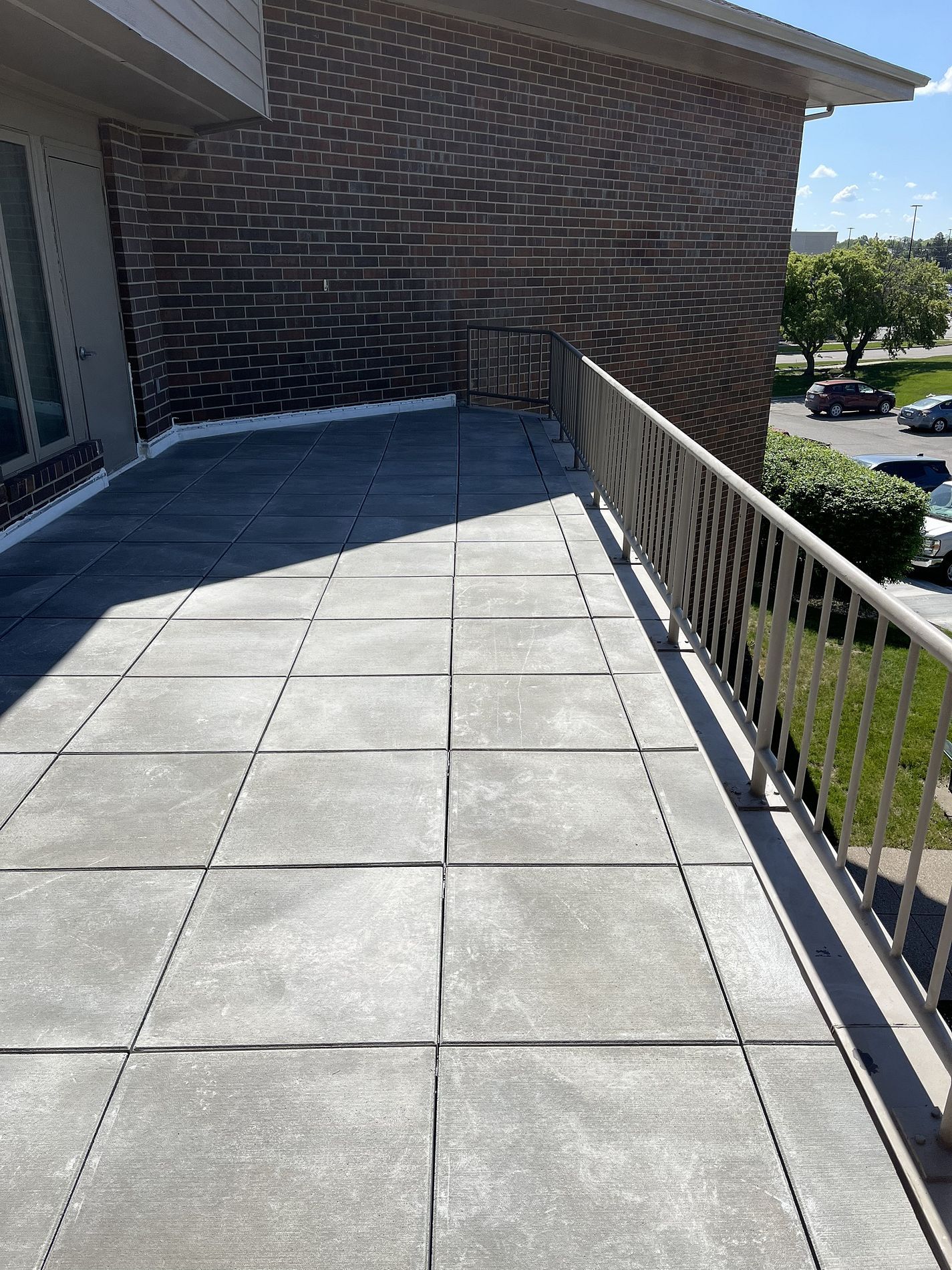 Pavers Over TPO Roof | Ames, IA