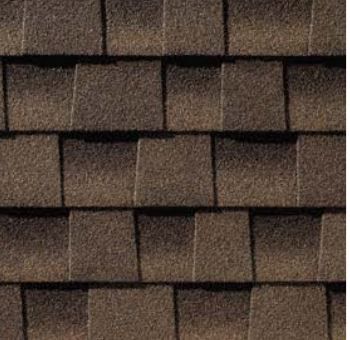 Barkwood colored shingle.