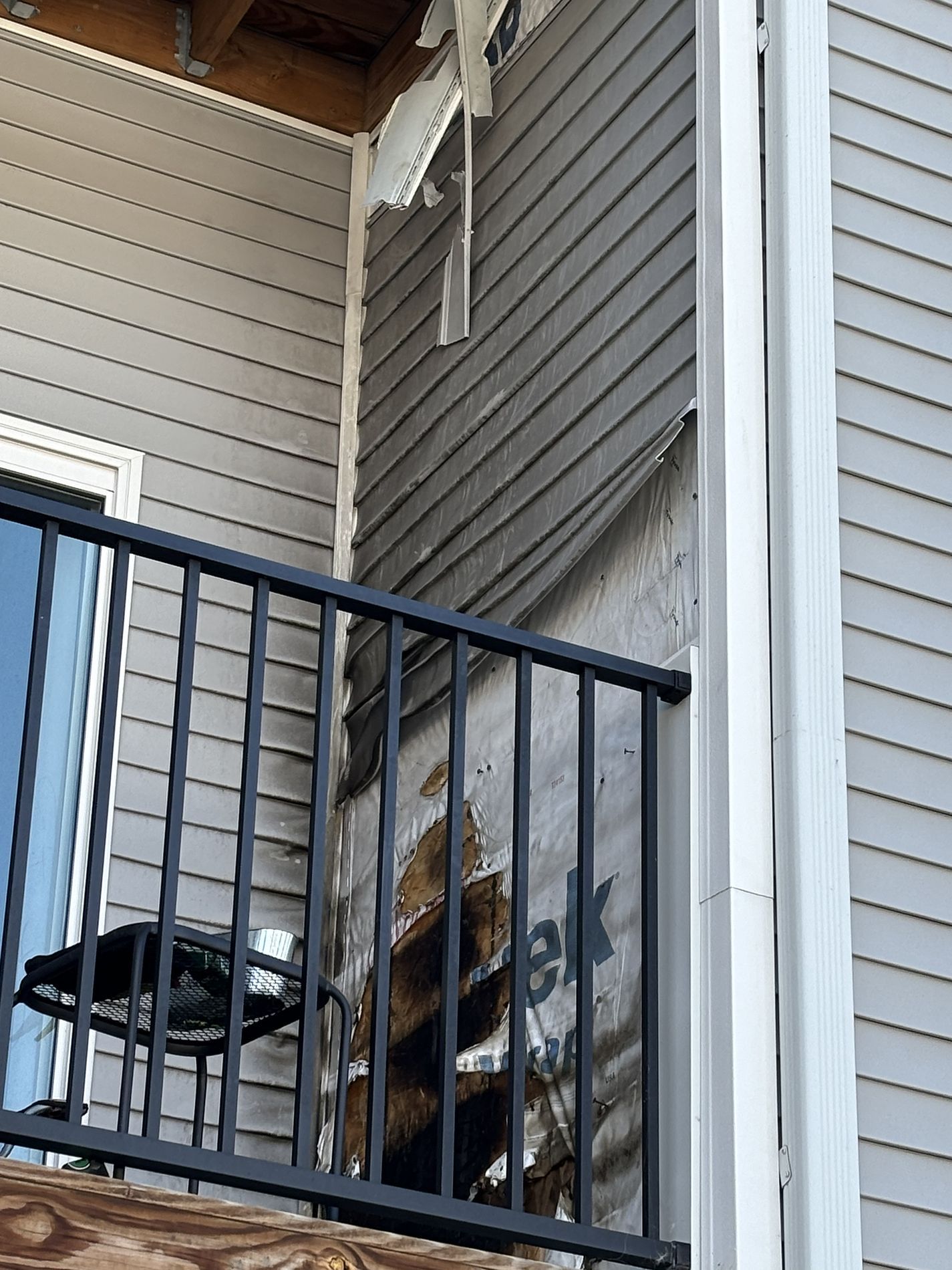 Siding Repairs from Fire | Johnston, IA
