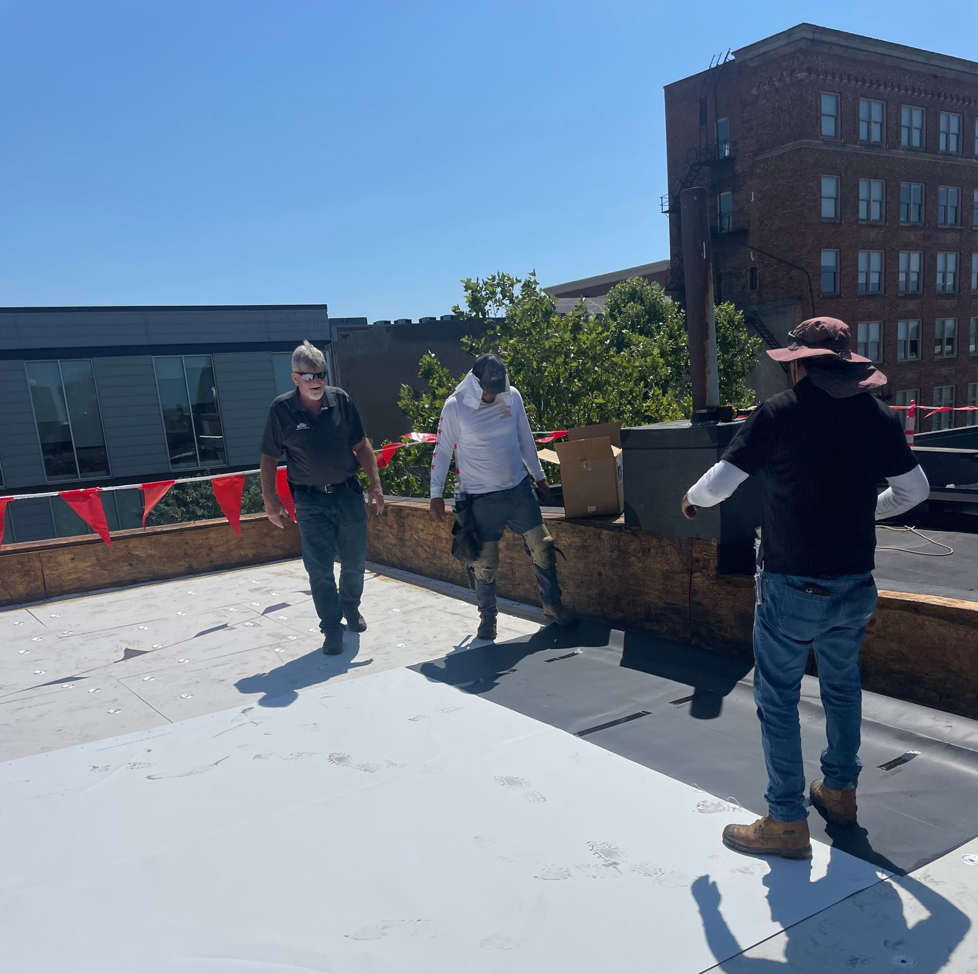 Commercial Roof Inspection | Downtown Des Moines