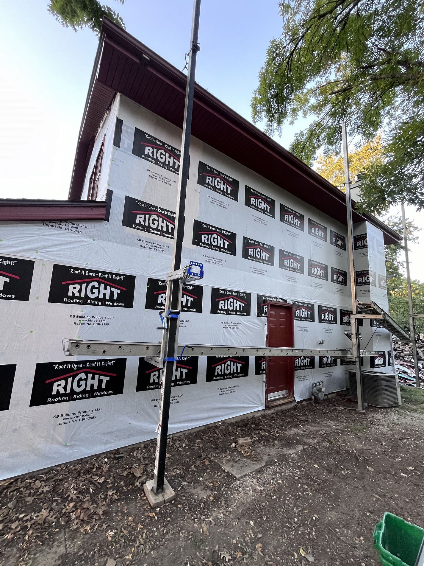 Siding Wrap - West Des Moines, IA