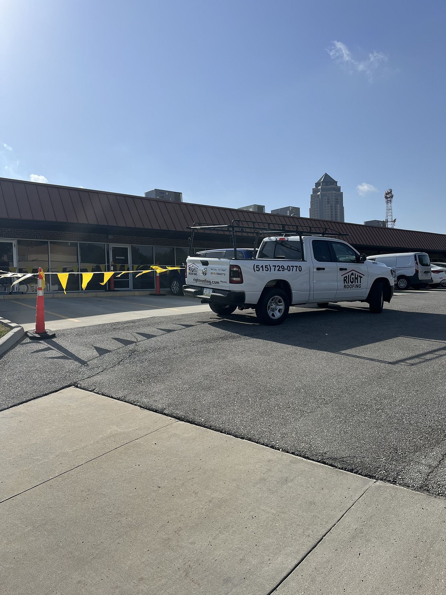 Commercial Flat Roofer | Downtown Des Moines, IA
