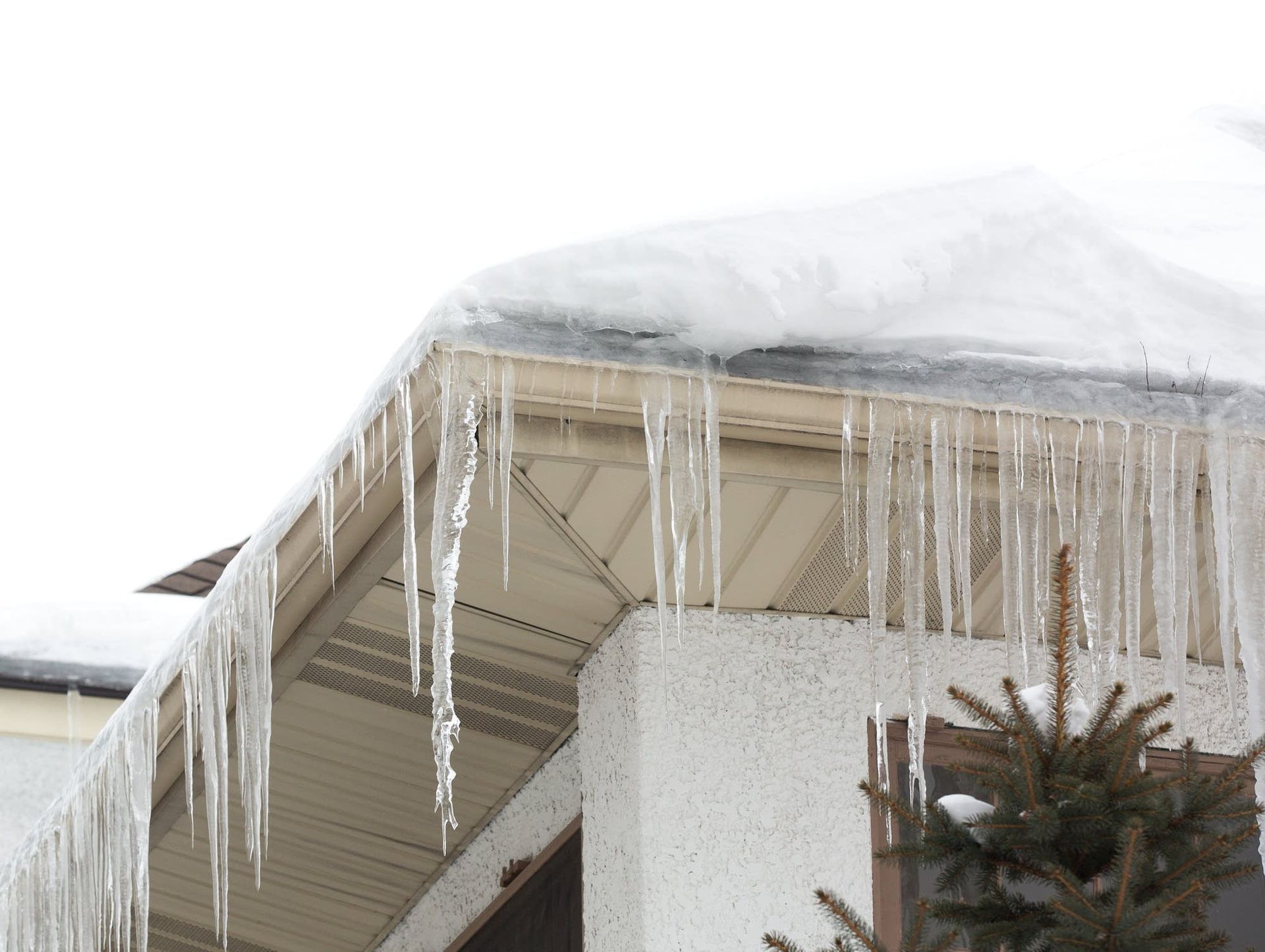Ice Damming on your roof and gutters