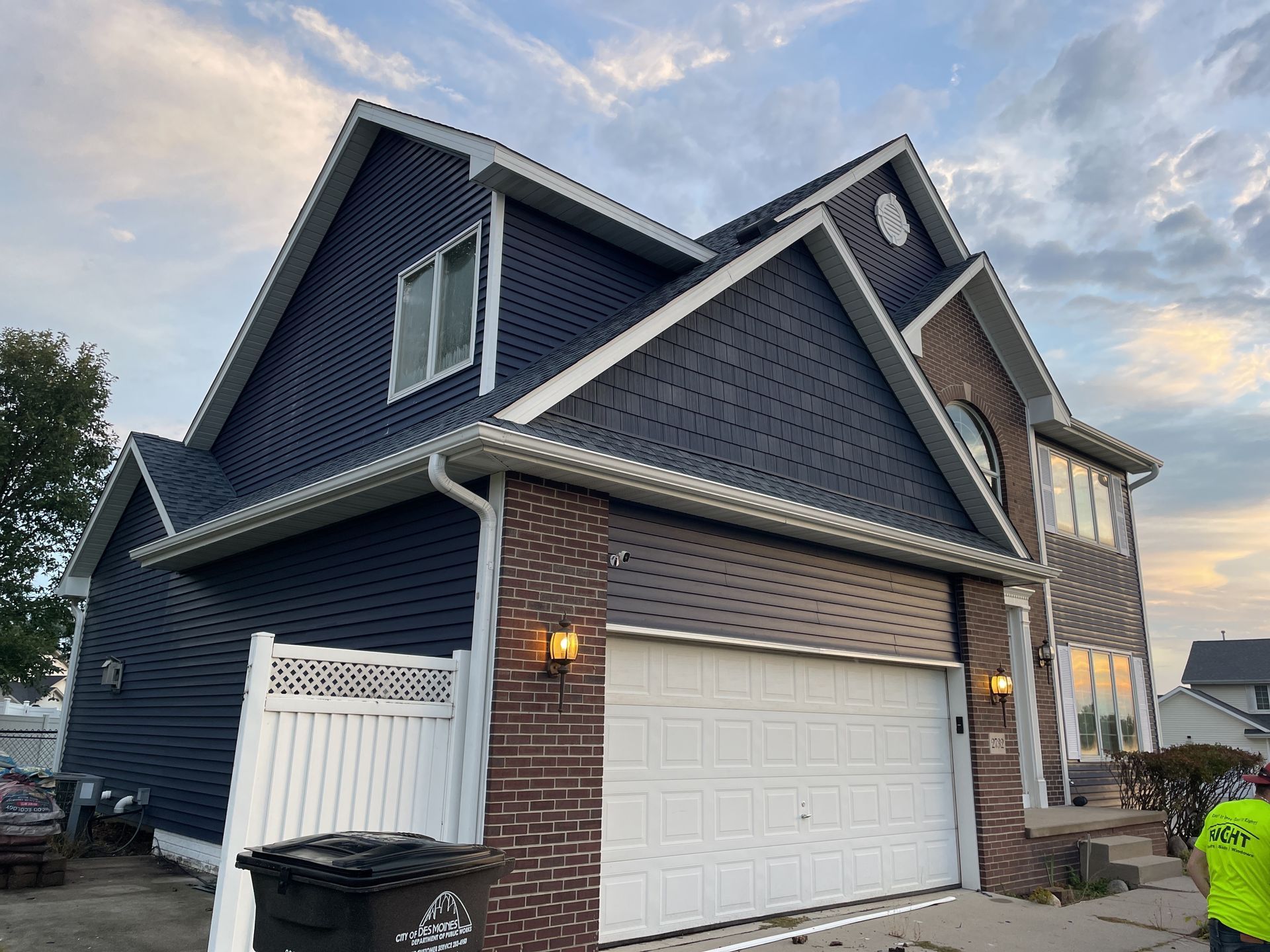 Vinyl Siding in Indigo in Des Moines, IA