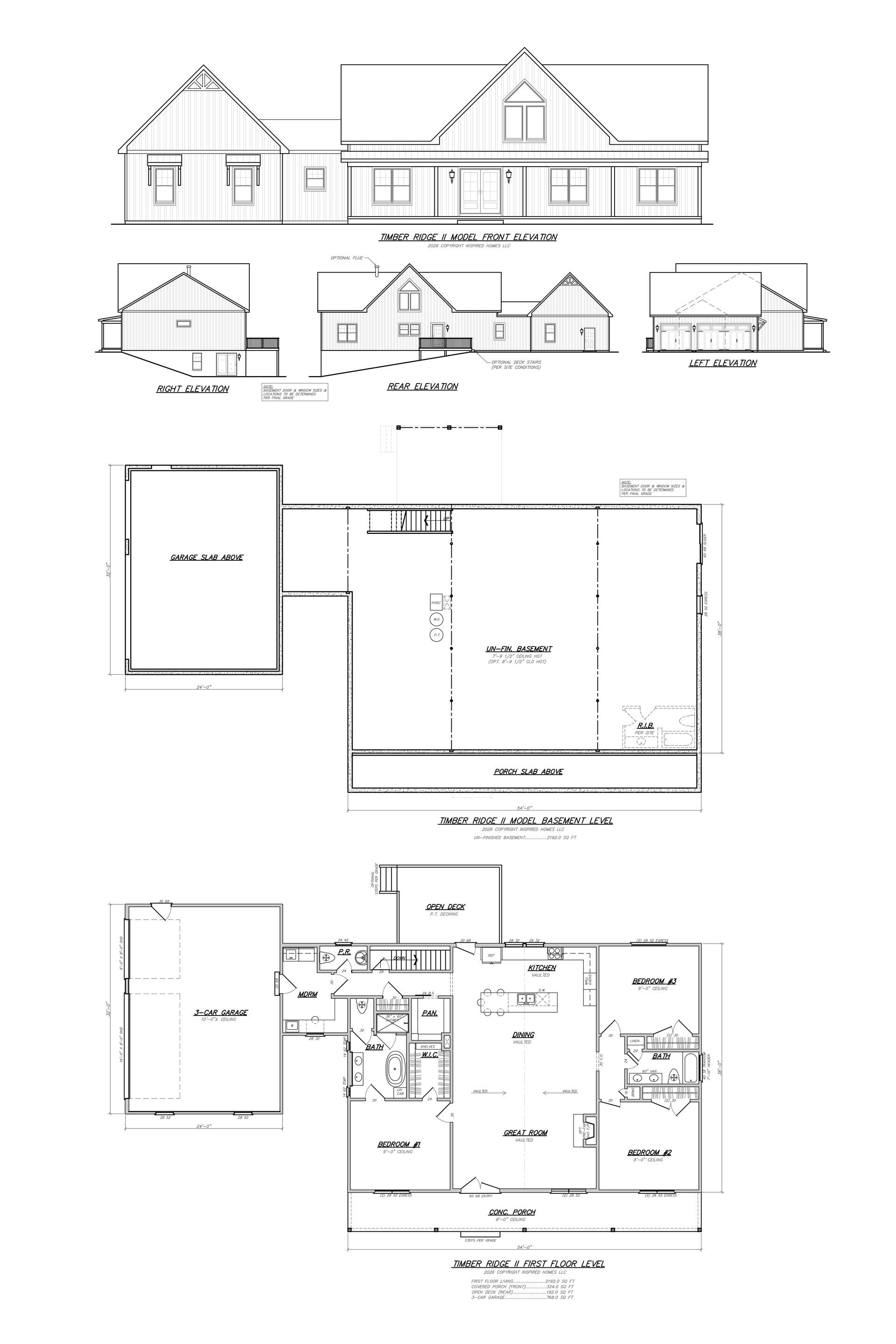 Timber Ridge II Model