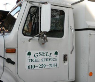 GSELL Tree Service White Truck