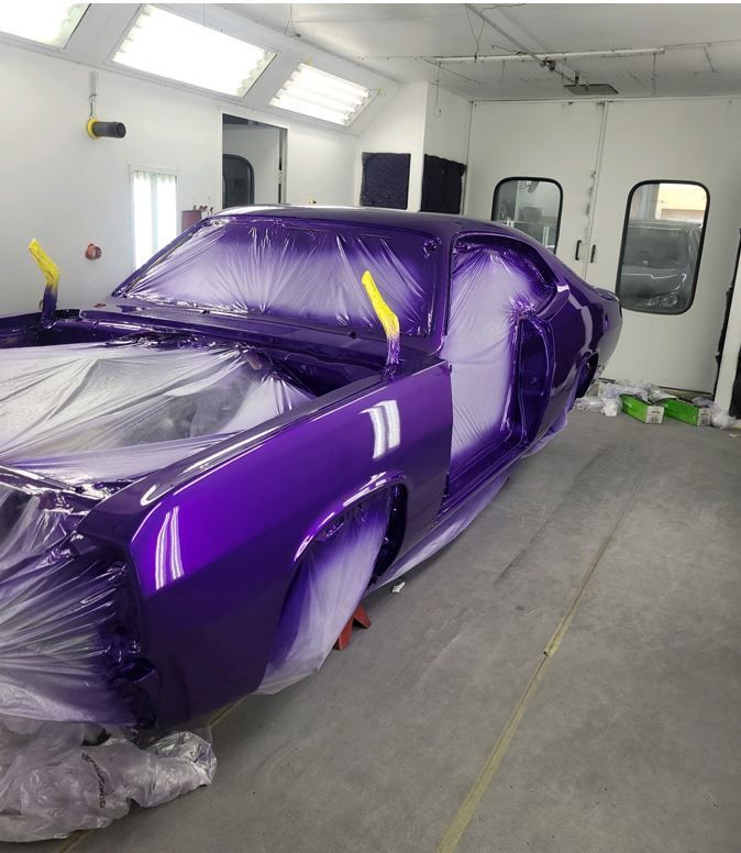 Purple-car