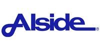Alside logo in blue text on a white background.
