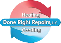 Done Right Repairs LLC Heating & cooling LOGO