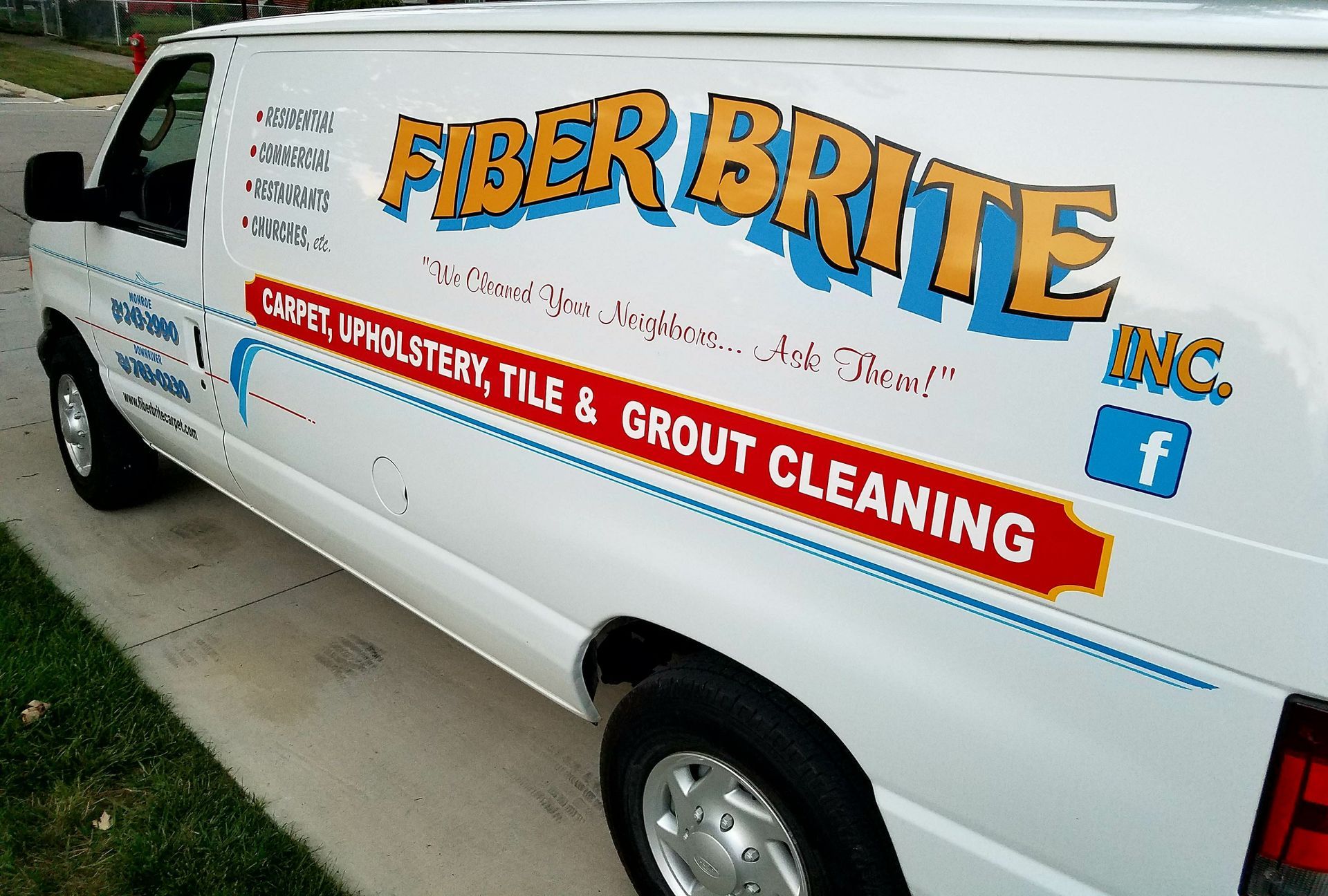 Fiber Brite Service Vehicle
