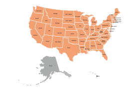 SBT, LLC service area map