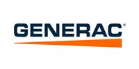 Generac logo: Dark blue text 