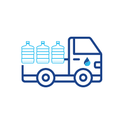 Bottled Water Delivery icon