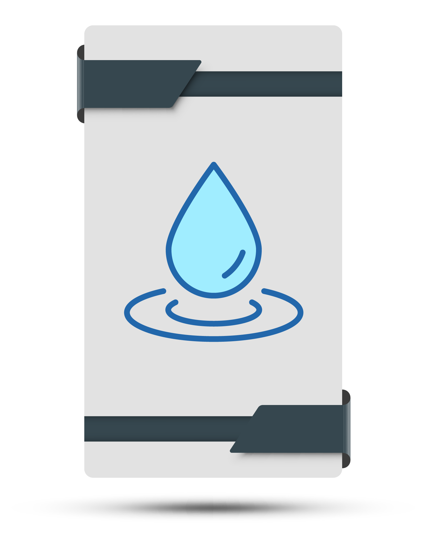 Raw water icon