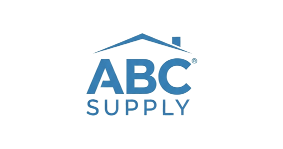 SRS Distribution logo: dark blue text, roof graphic, and