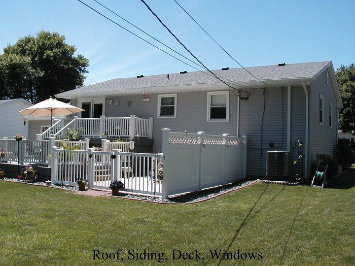 Roof,siding,Deck, Window