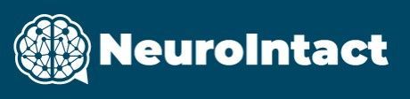 A blue and white logo for neurolintact