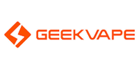 GeekVape logo: orange lightning bolt inside a diamond, with the brand name in orange.