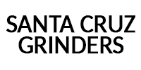 Santa Cruz Grinders logo in black text on white background.