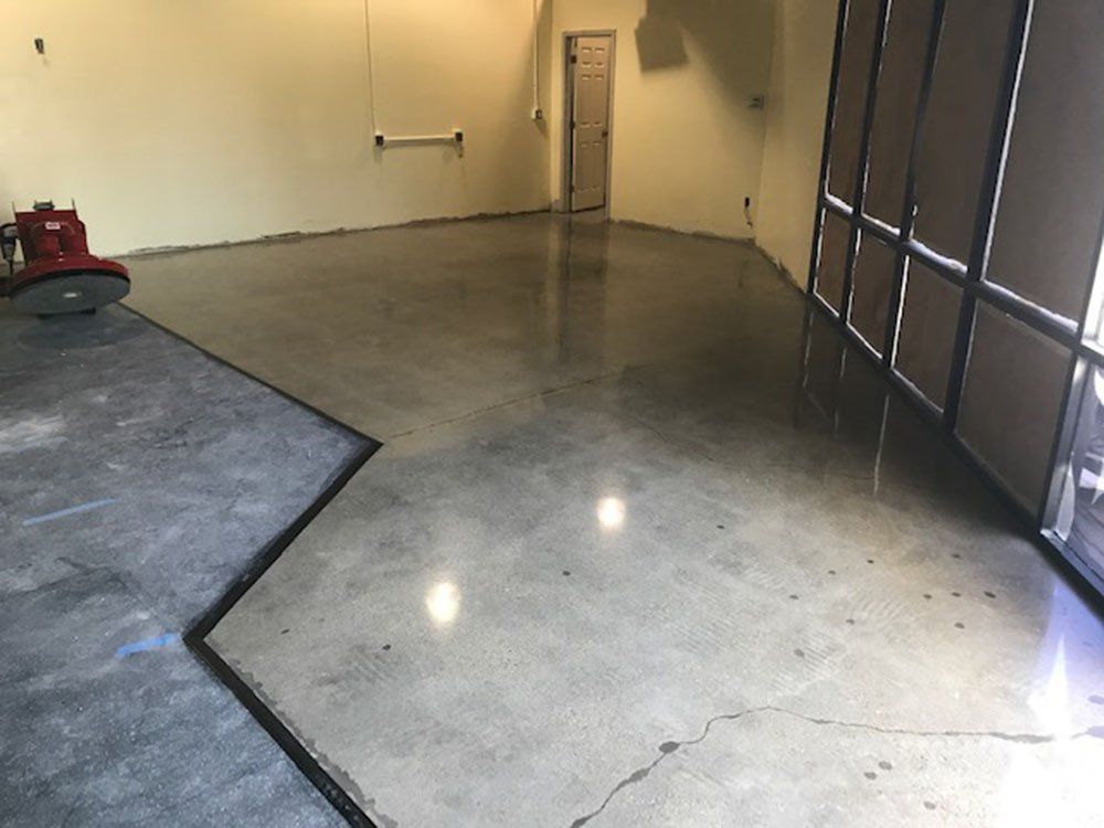 Concrete polishing service