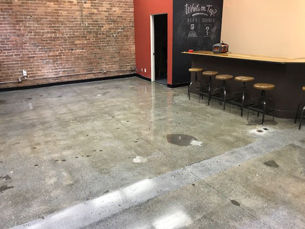 Concrete polishing service