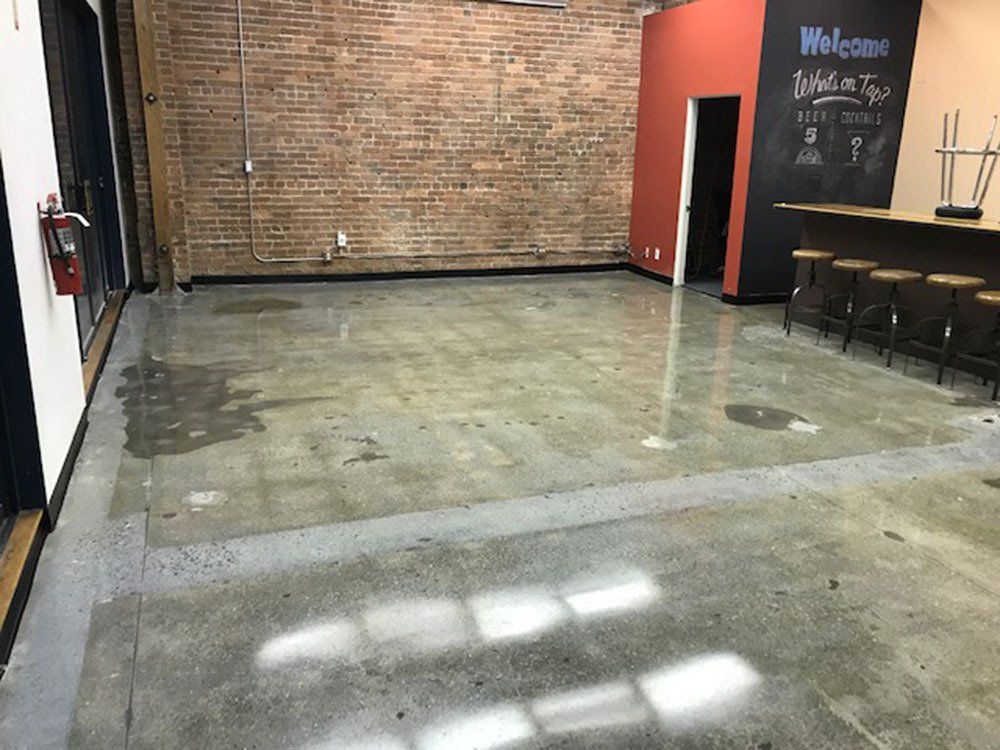 Concrete polishing service