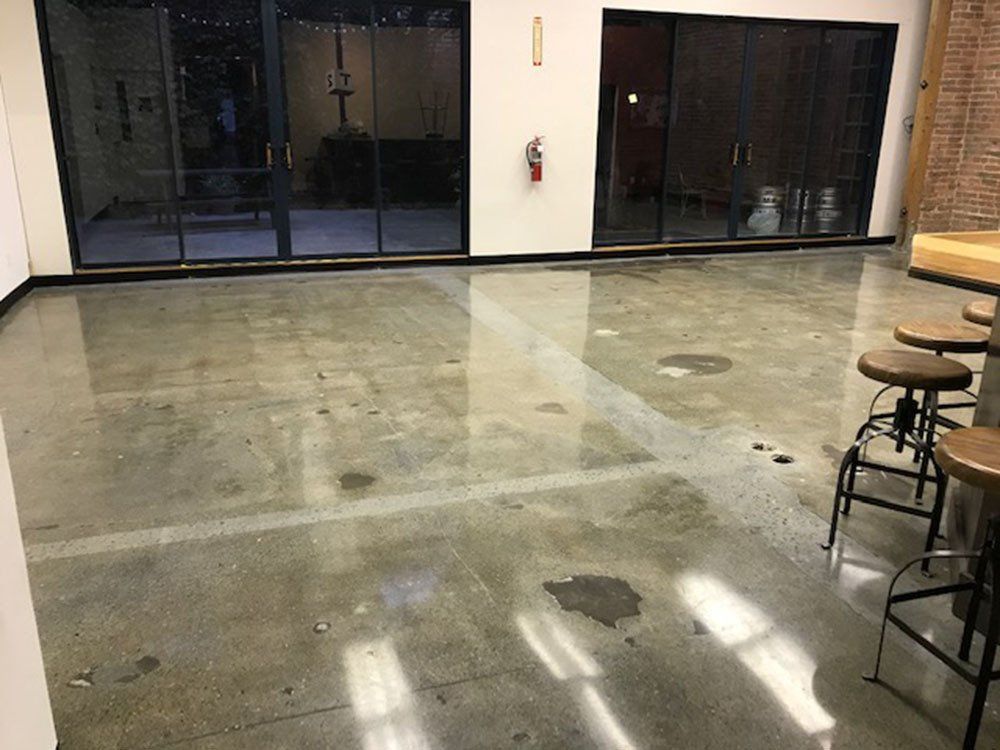 Concrete polishing service