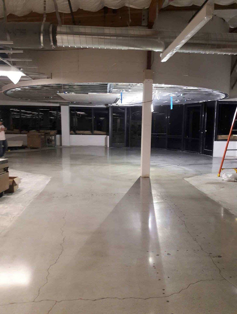 Concrete polishing service