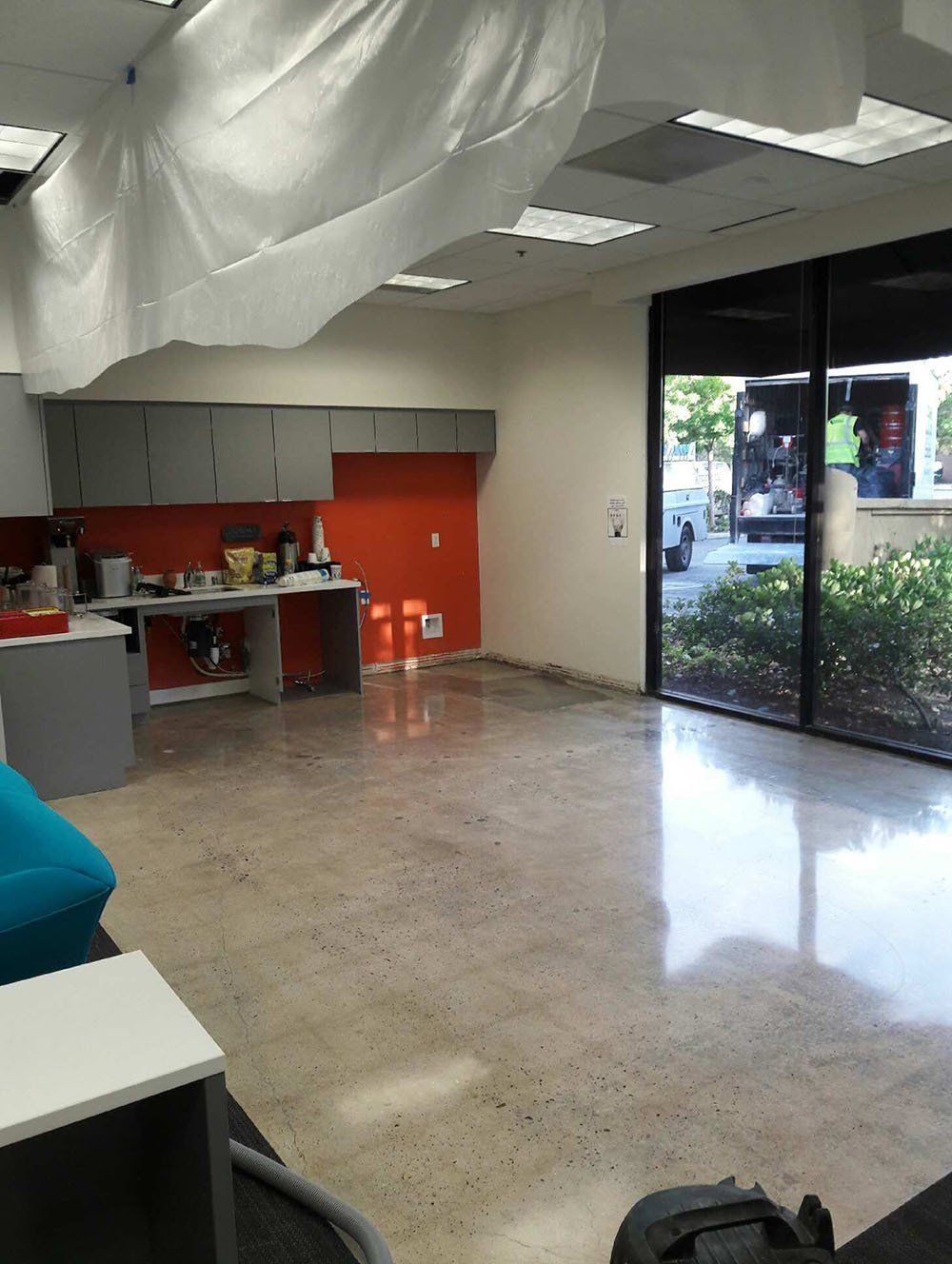 Concrete polishing service