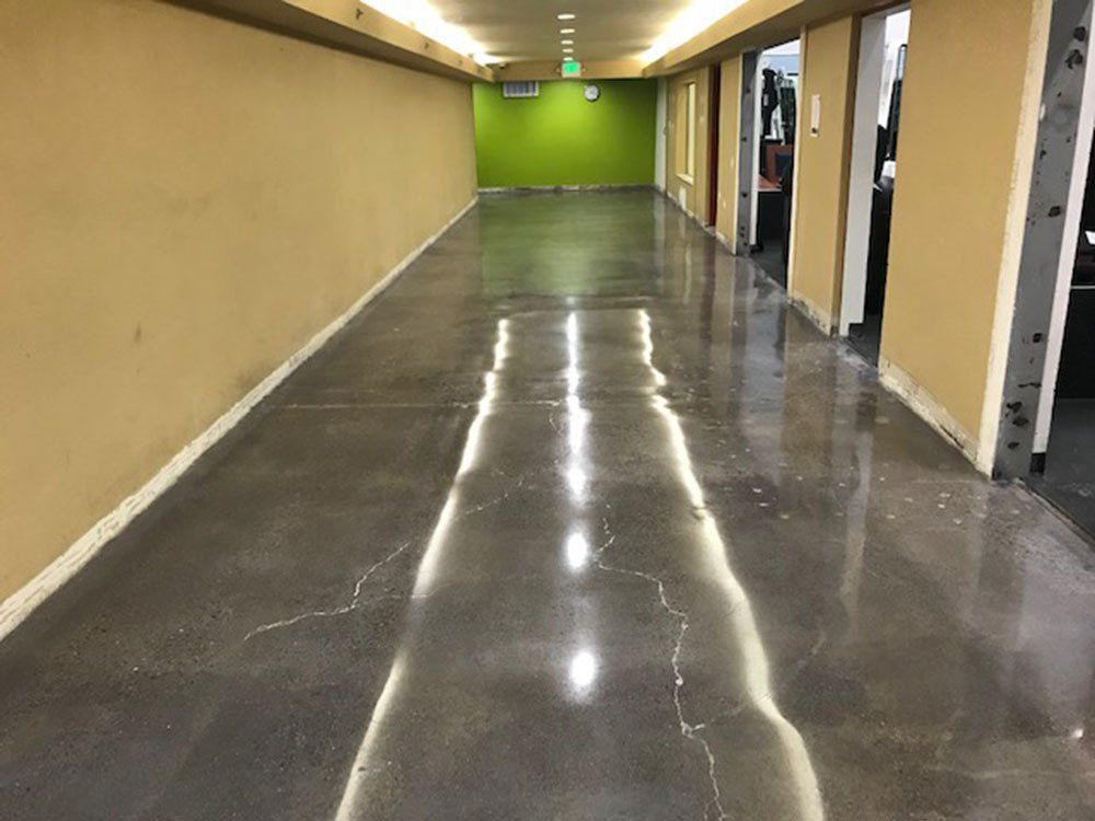 Concrete polishing service