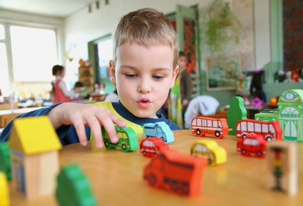 Child playing