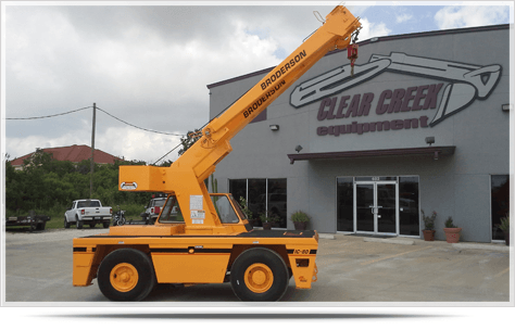 Rental Equipment | Laporte, TX | Clear Creek Equipment | 281-471-2220