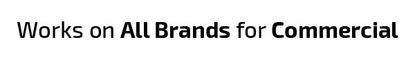 Works on All Brands for Commercial - Logo