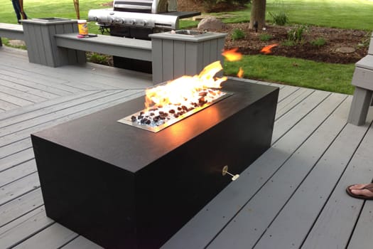 Deck Fireplace