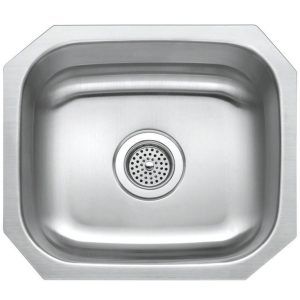 18 Ga Single 1618 Undermount Sink