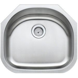 18 Ga Single 2321 Undermount Sink