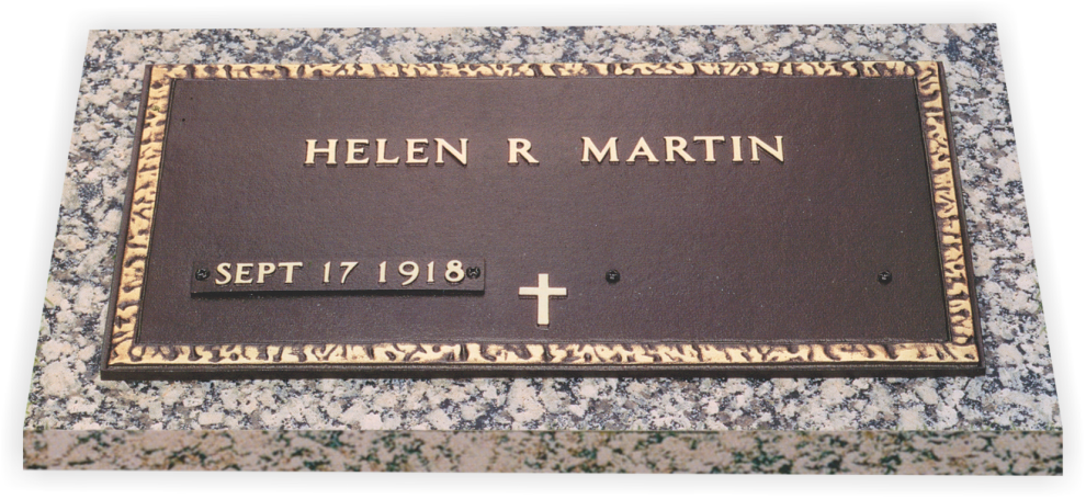 Veteran memorial marker