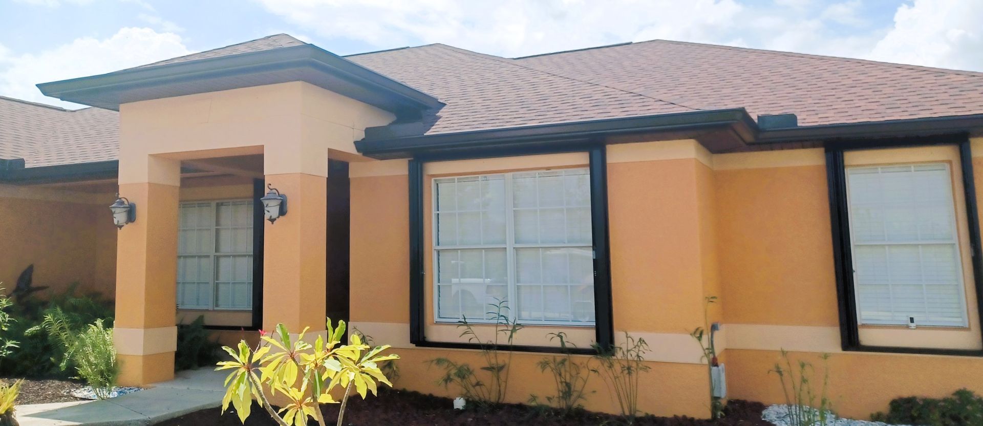 Bronze gutter near Port Charlotte FL