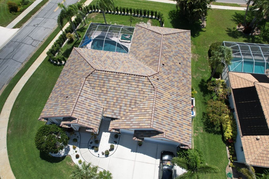 Venice reroof, barrel tile