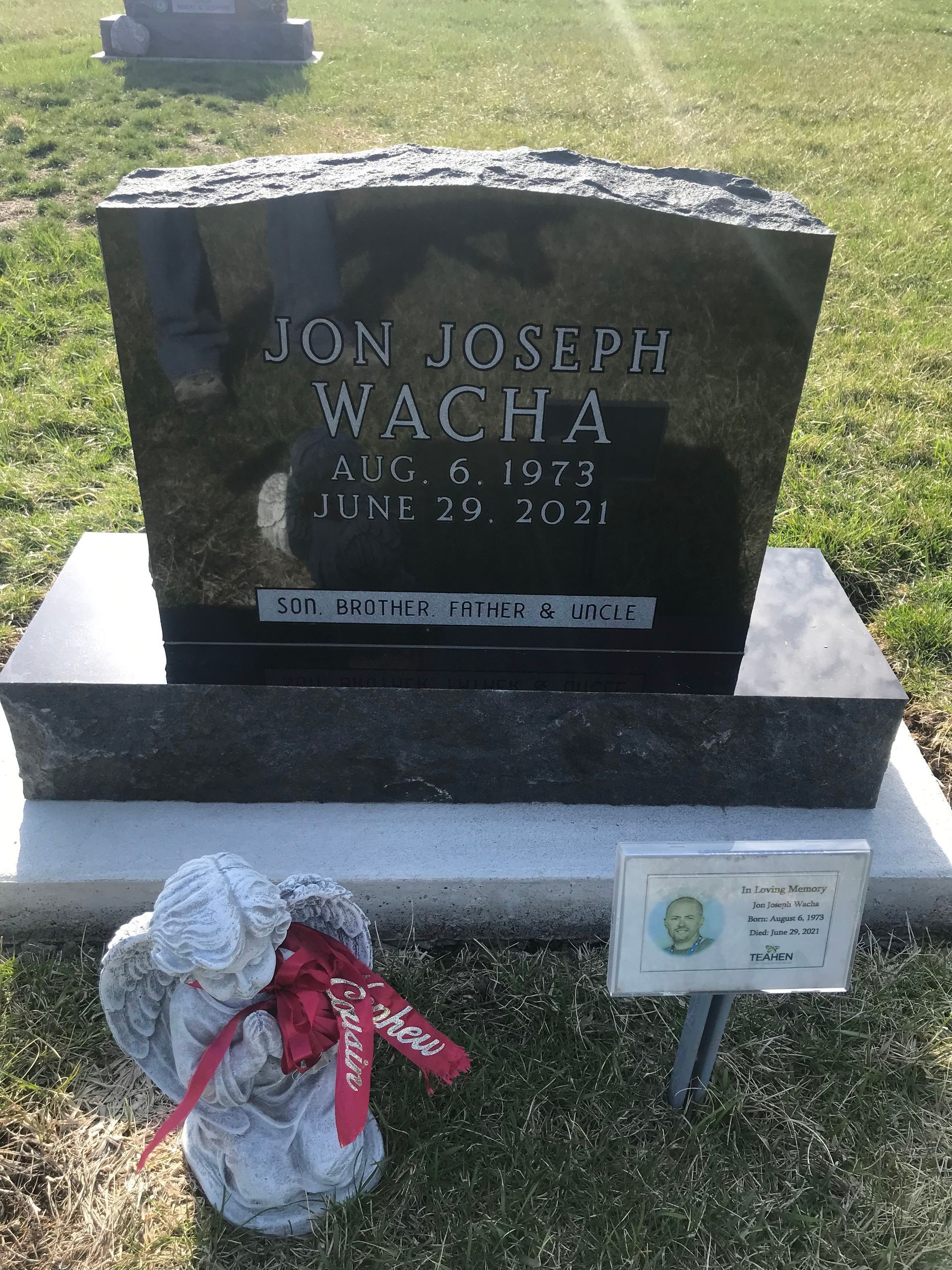 Jon Joseph Wacha tomb