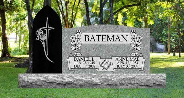 Double Upright Monuments