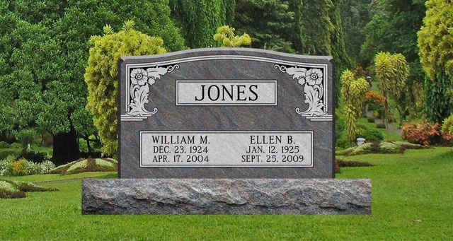 Double Upright Monuments