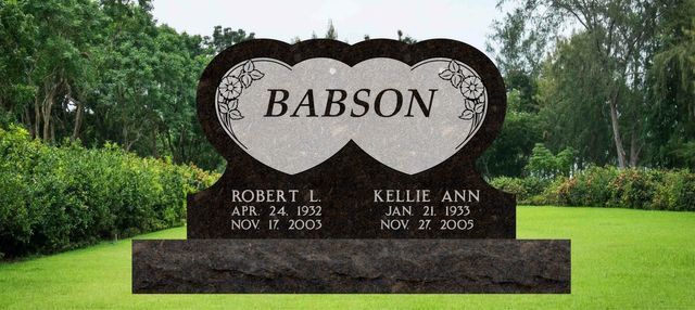 Double Upright Monuments