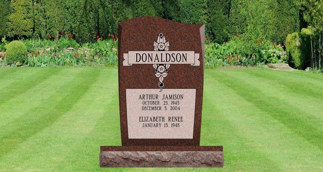 Double Upright Monuments