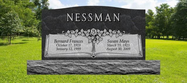 Double Upright Monuments