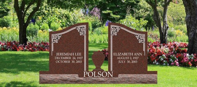 Double Upright Monuments