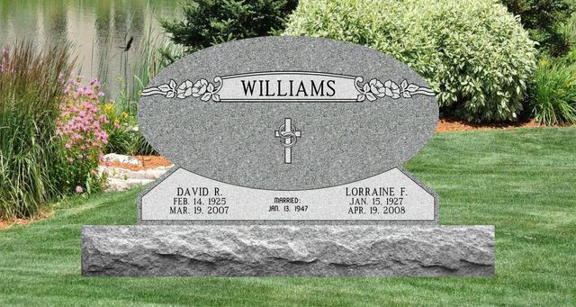 Double Upright Monuments