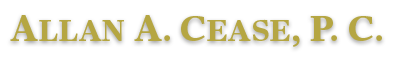 Allan A. Cease, P. C Logo