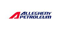 Allegheny Petroleum logo in red and blue on a white background