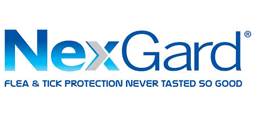 NexGard logo in blue with the tagline